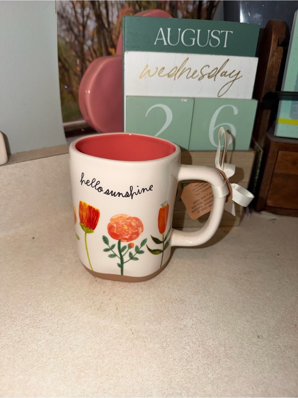 Rae dunn hello sunshine mug